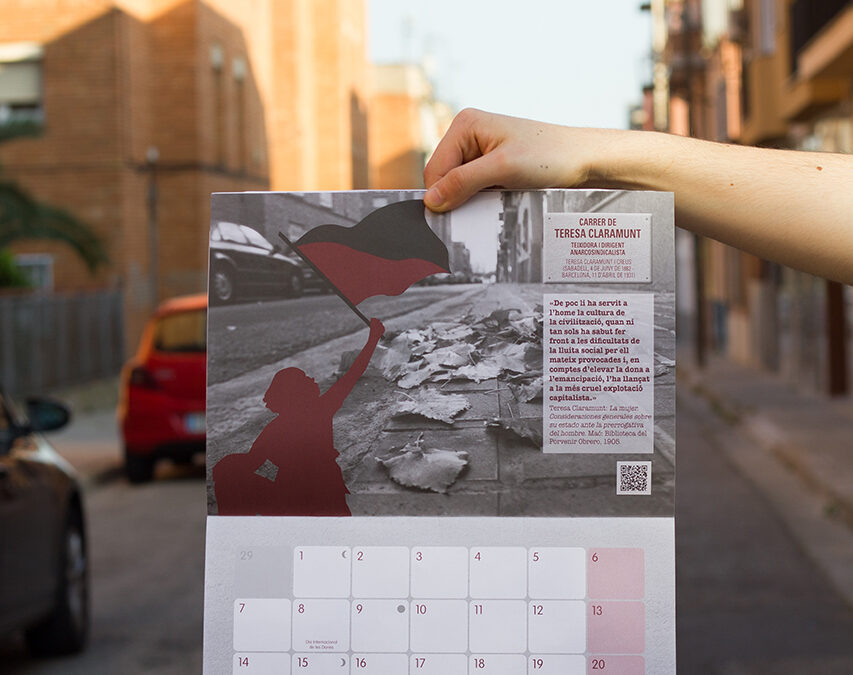 Calendario “Sabadell i les Dones… un passeig per la història”